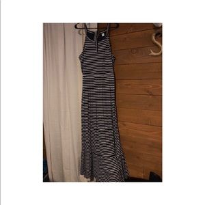 Navy Blue Maxi Dress